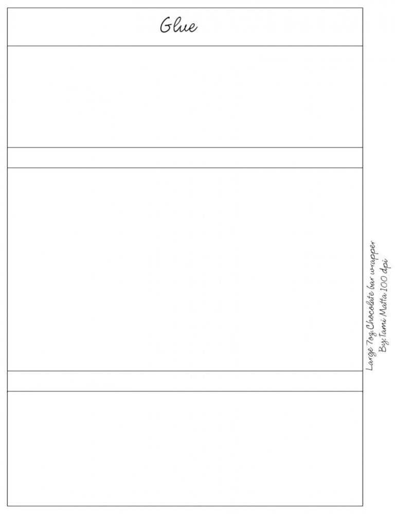 free blank candy bar wrapper template