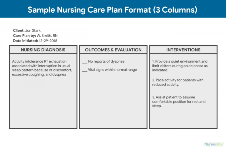 010 Nursing Care Plan Template Unbelievable Ideas Templates Inside ...