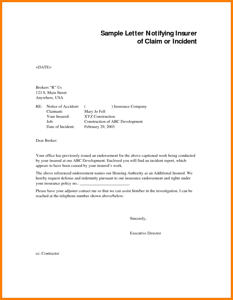 031 Marketing Plan Sample Outline Of Incident Report Letter with ...