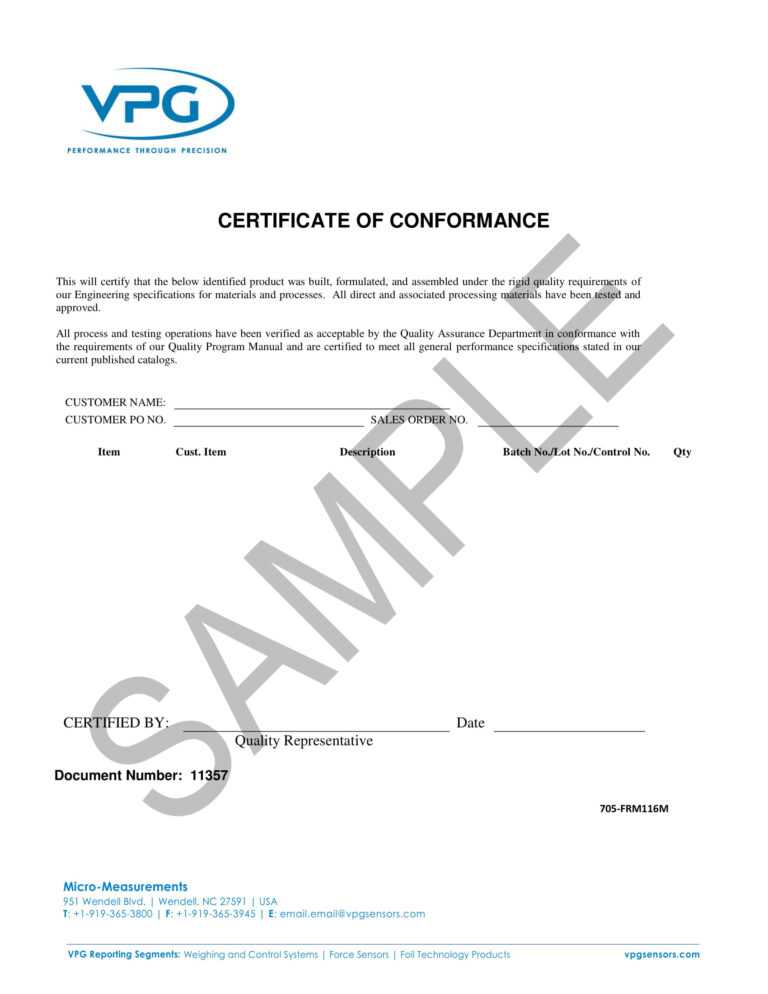 16 Certificate Of Conformance Example Pdf Word Ai Within Certificate Of Conformity Template 2791