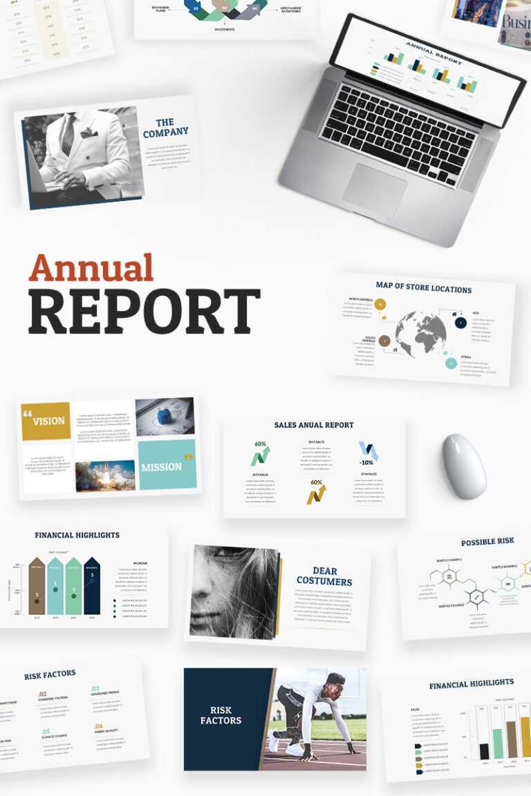 2019 Annual Report Powerpoint Template #80711 Within Annual Report Ppt ...