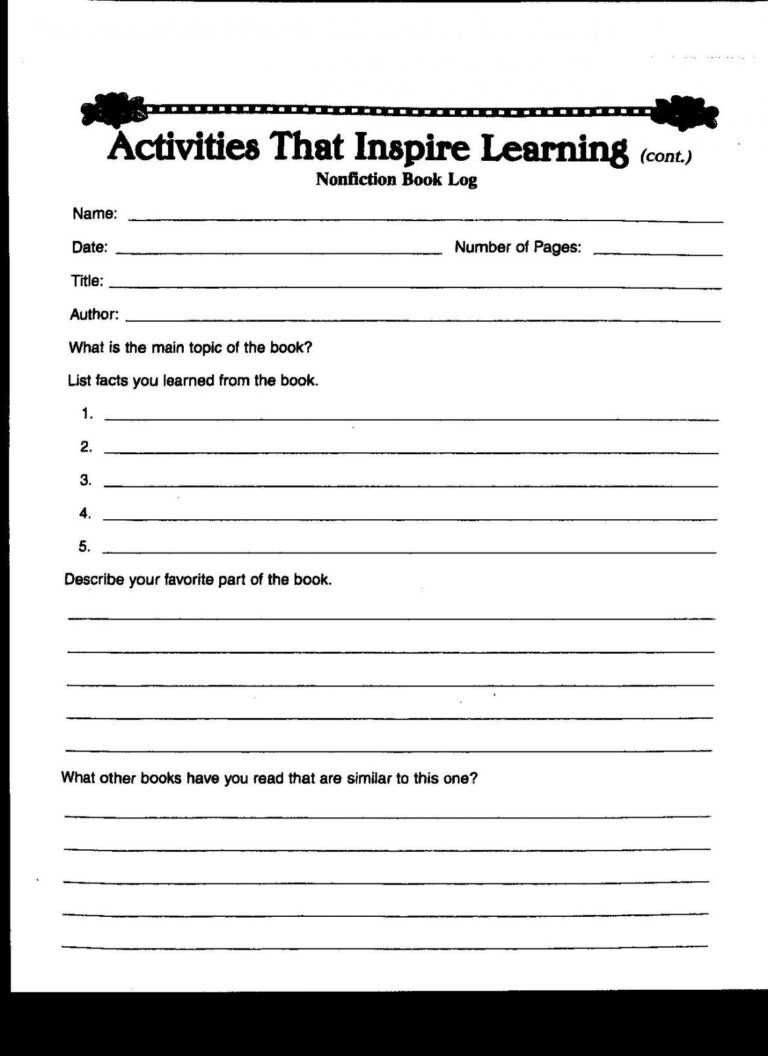 2Nd Grade Book Report Template Teplates For Every Day In 2Nd Grade