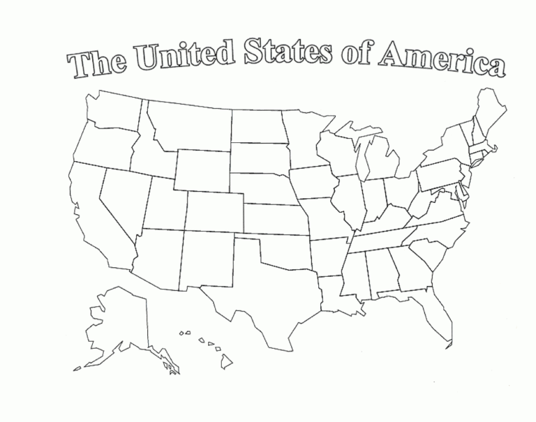 30 Correct Blank Printable Us Map State Outlines with Blank Template Of ...