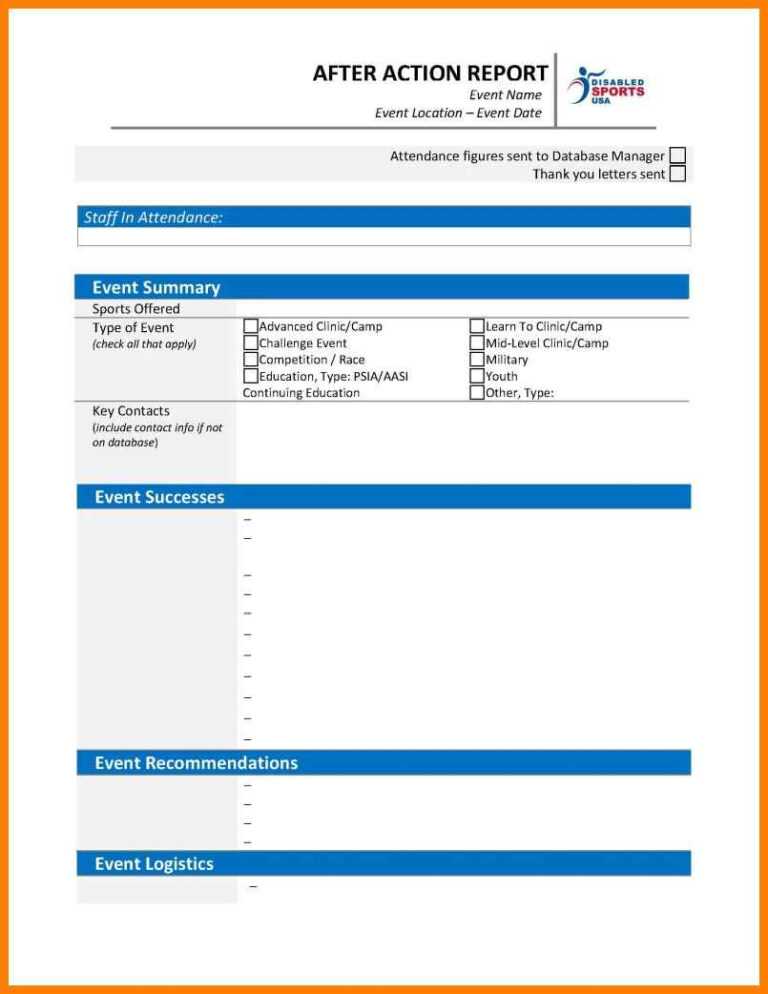 9+ Event Report Template Word | Business Opportunity Program Regarding ...