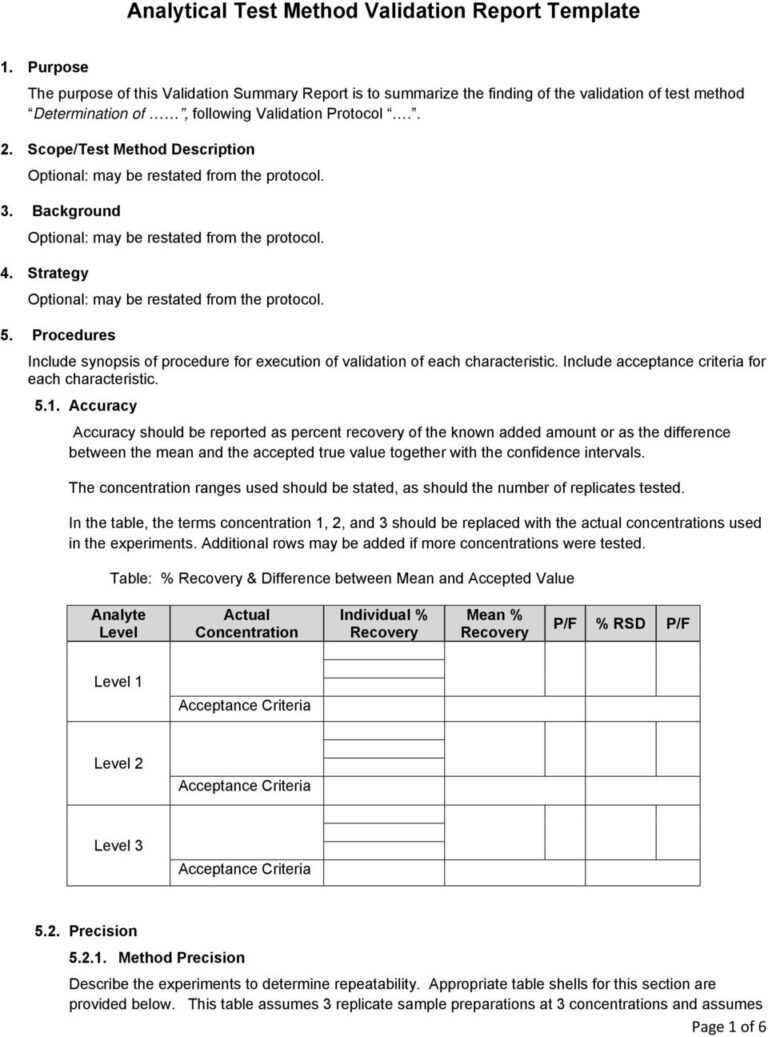 analytical-test-method-validation-report-template-pdf-for-analytical