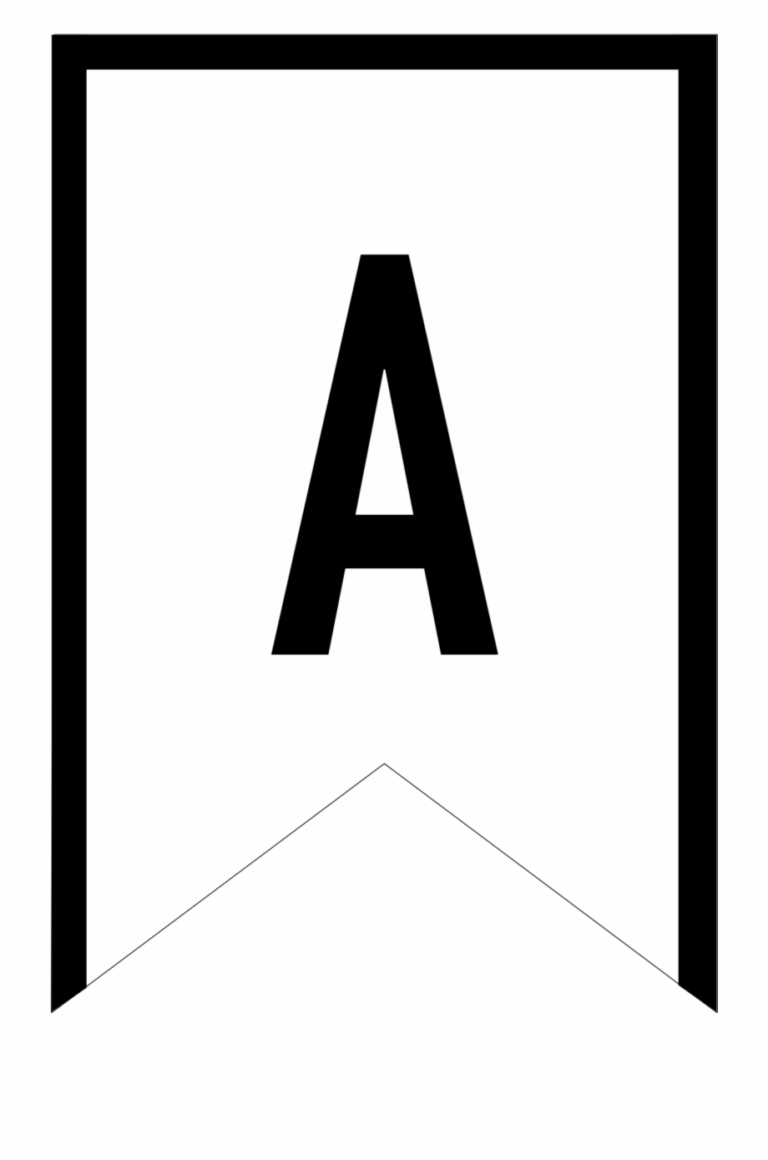 Banner Templates Free Printable Abc Letters – Printable throughout ...