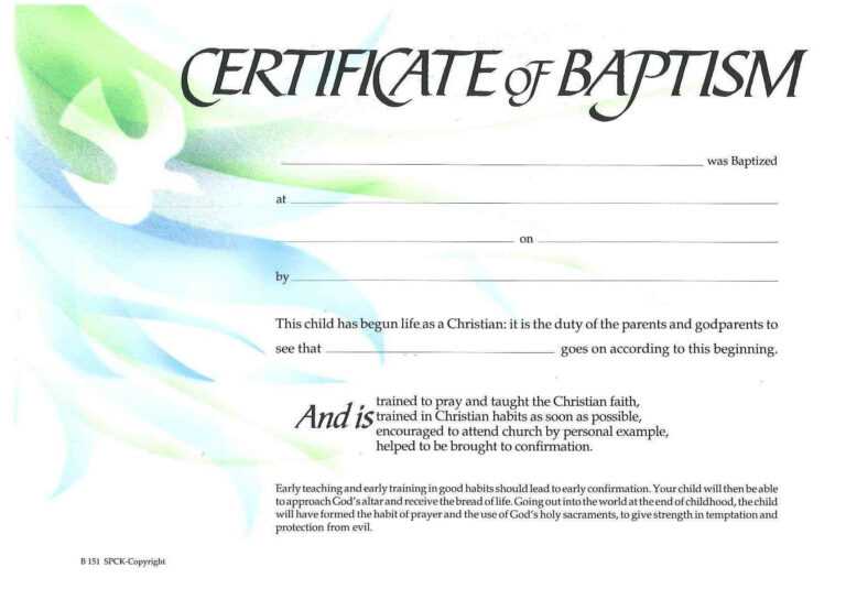 Baptism Certificate Xp4Eamuz | Certificate Templates, Baby inside ...