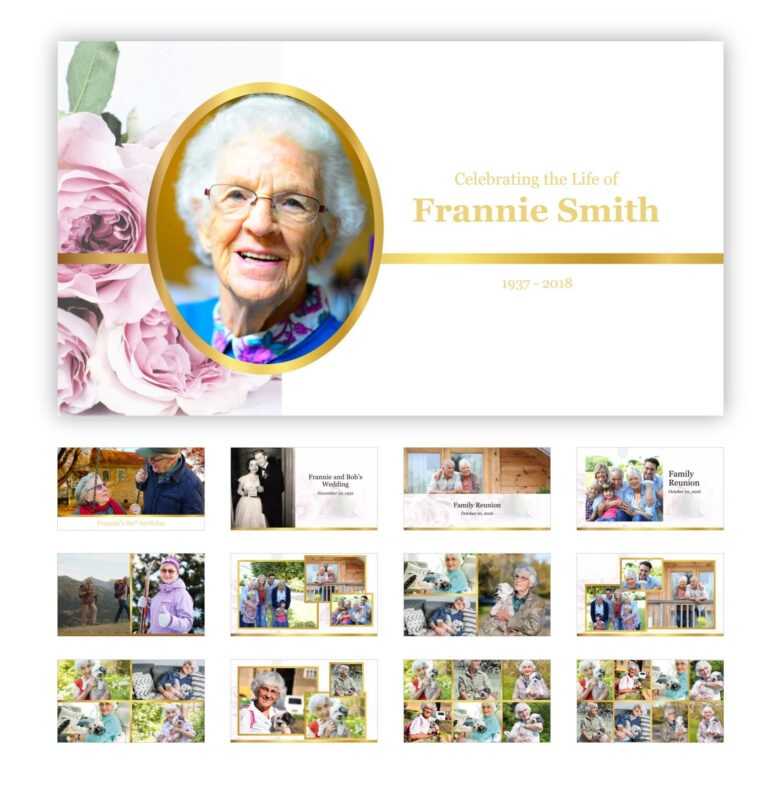 Best Funeral Powerpoint Templates Of 2019 | Adrienne Johnston in ...