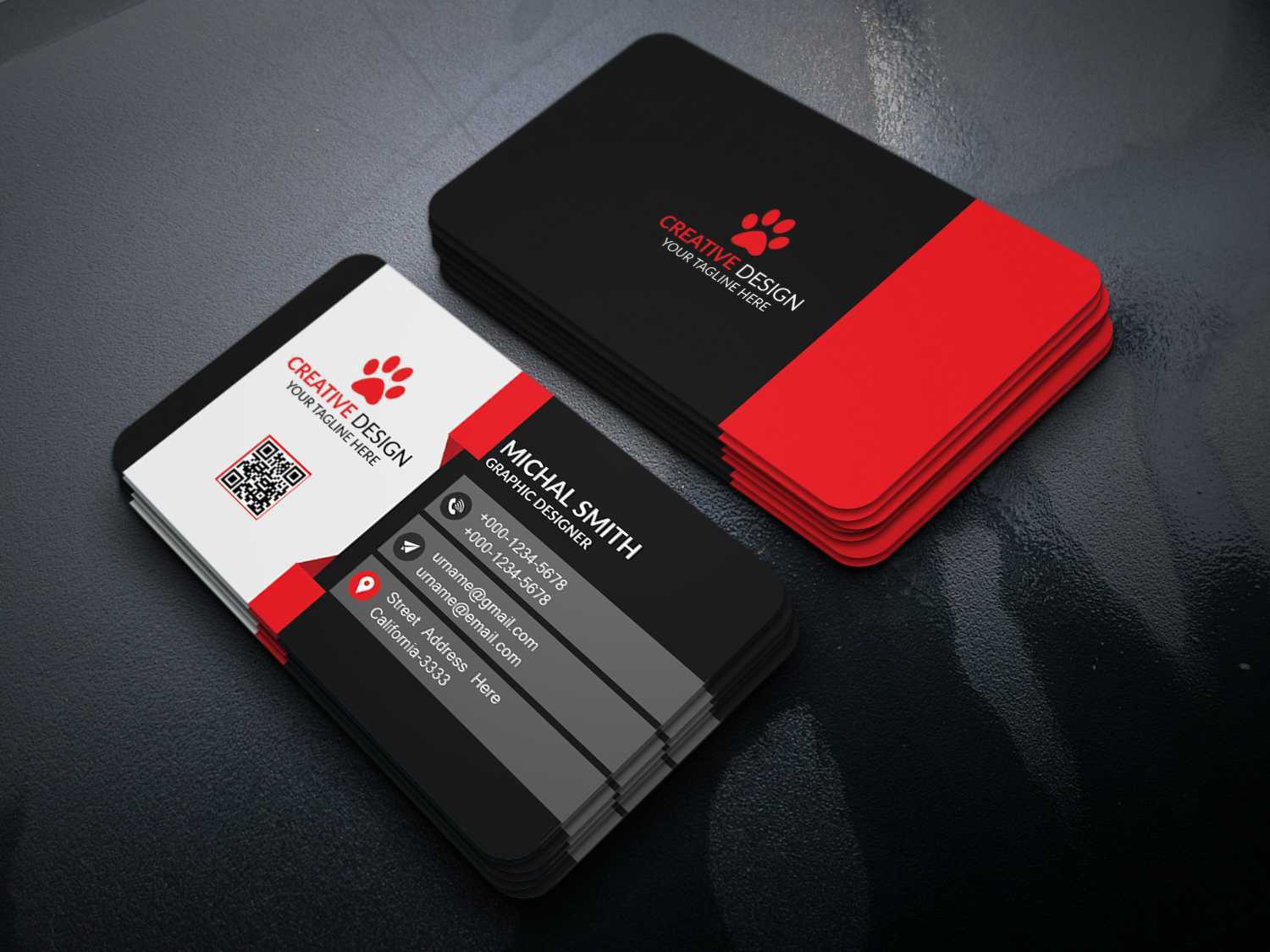 Business Card Design Free Psd On Behance Inside Calling Card Free 