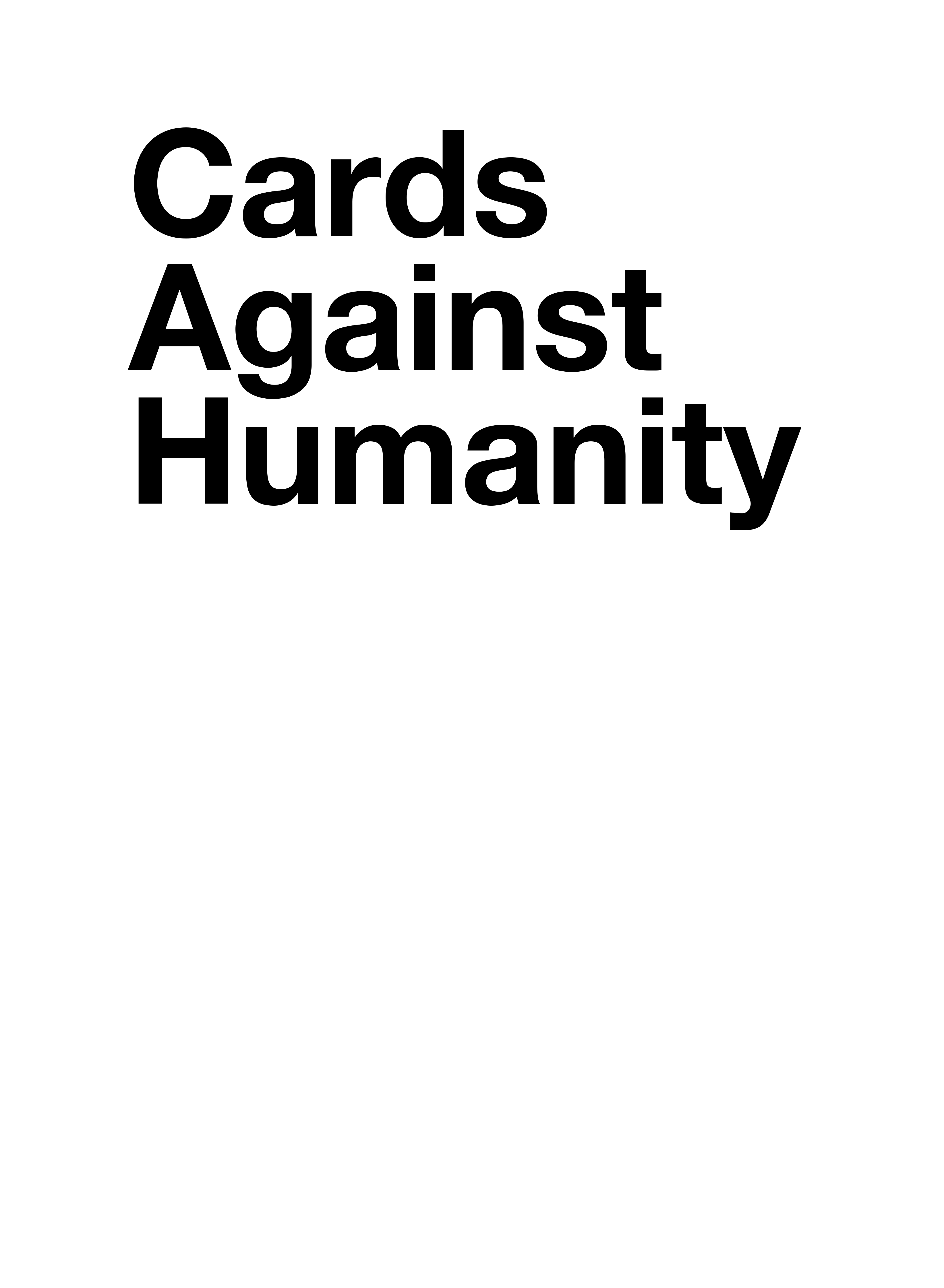 Cards Against Humanity Template Xfanzexpo