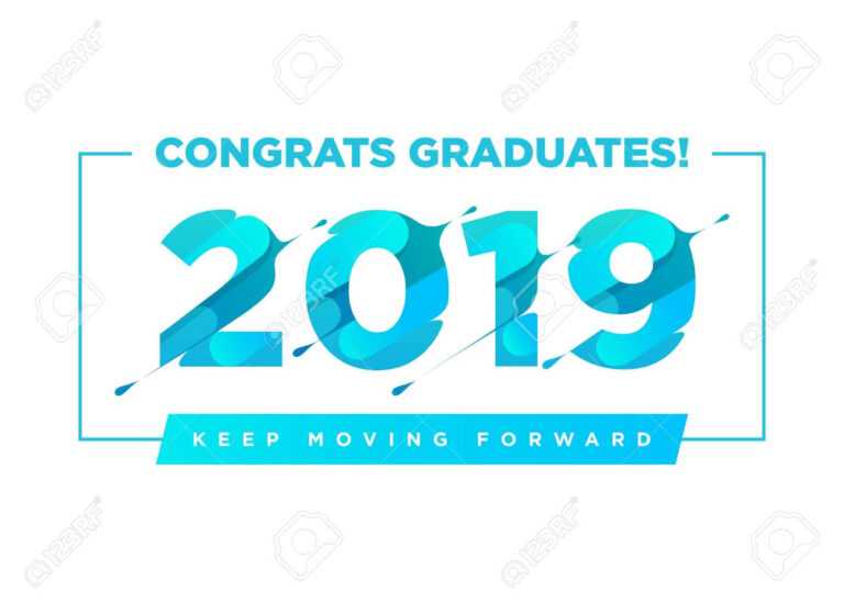 Download Congratulations Graduates Vector Logo. Graduation Background.. regarding Graduation Banner ...