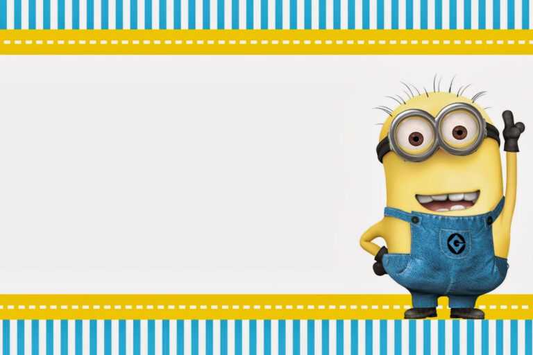 Despicable Me: Invitations And Party Free Printables With Minion Card ...