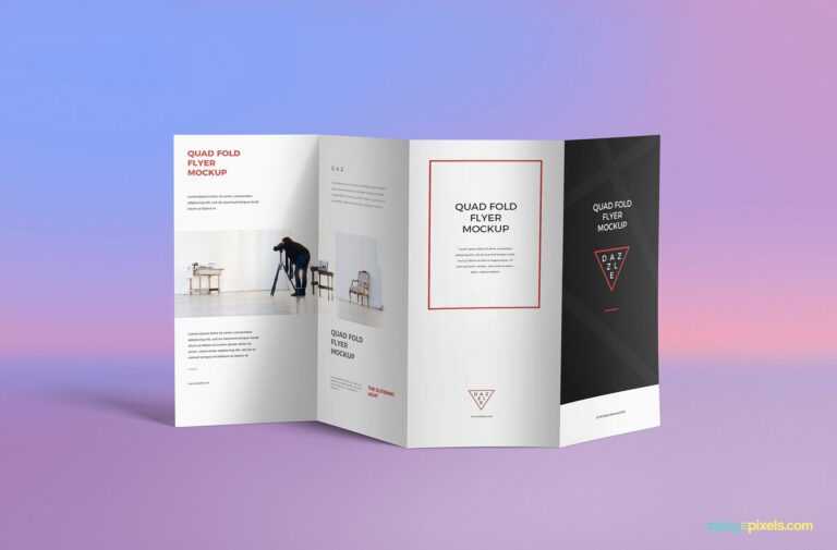 Quad Fold Brochure Template