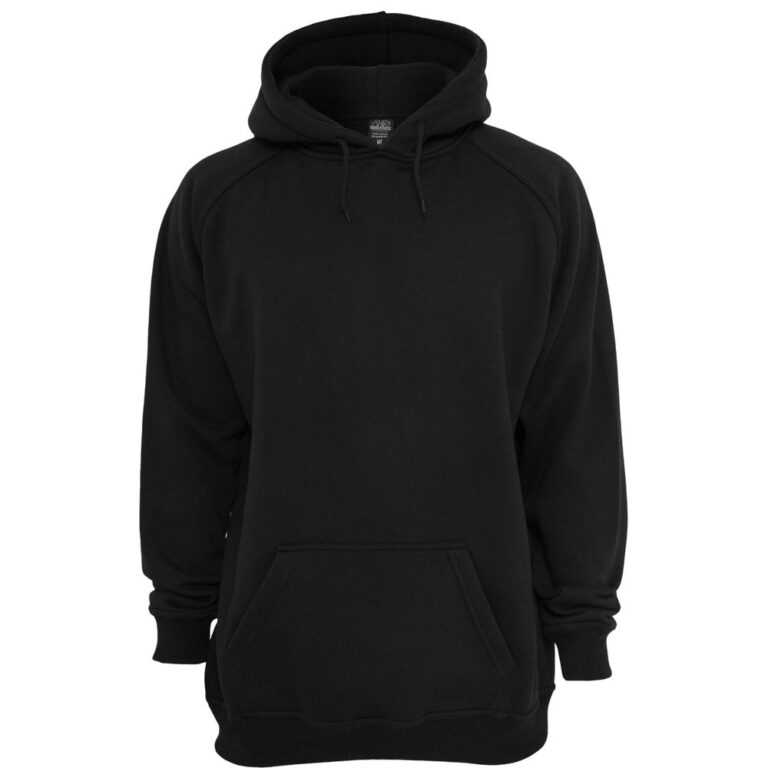 10 Pullover Hoodie Template Images – Black Blank Hoodie with Blank ...