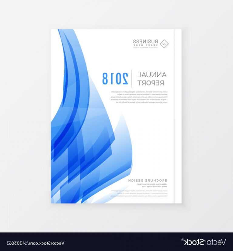 Free Cover Page Templates Business Annual Report Template In Throughout ...