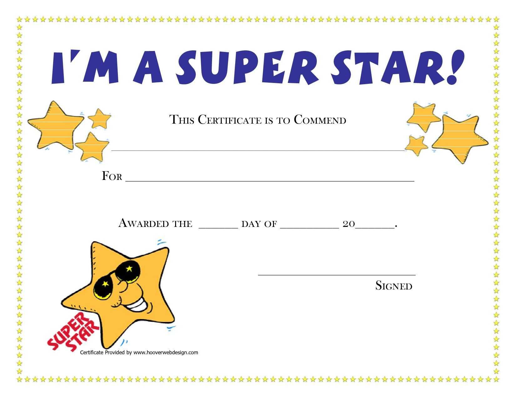 Free Printable Student Of The Month Certificate Templates 