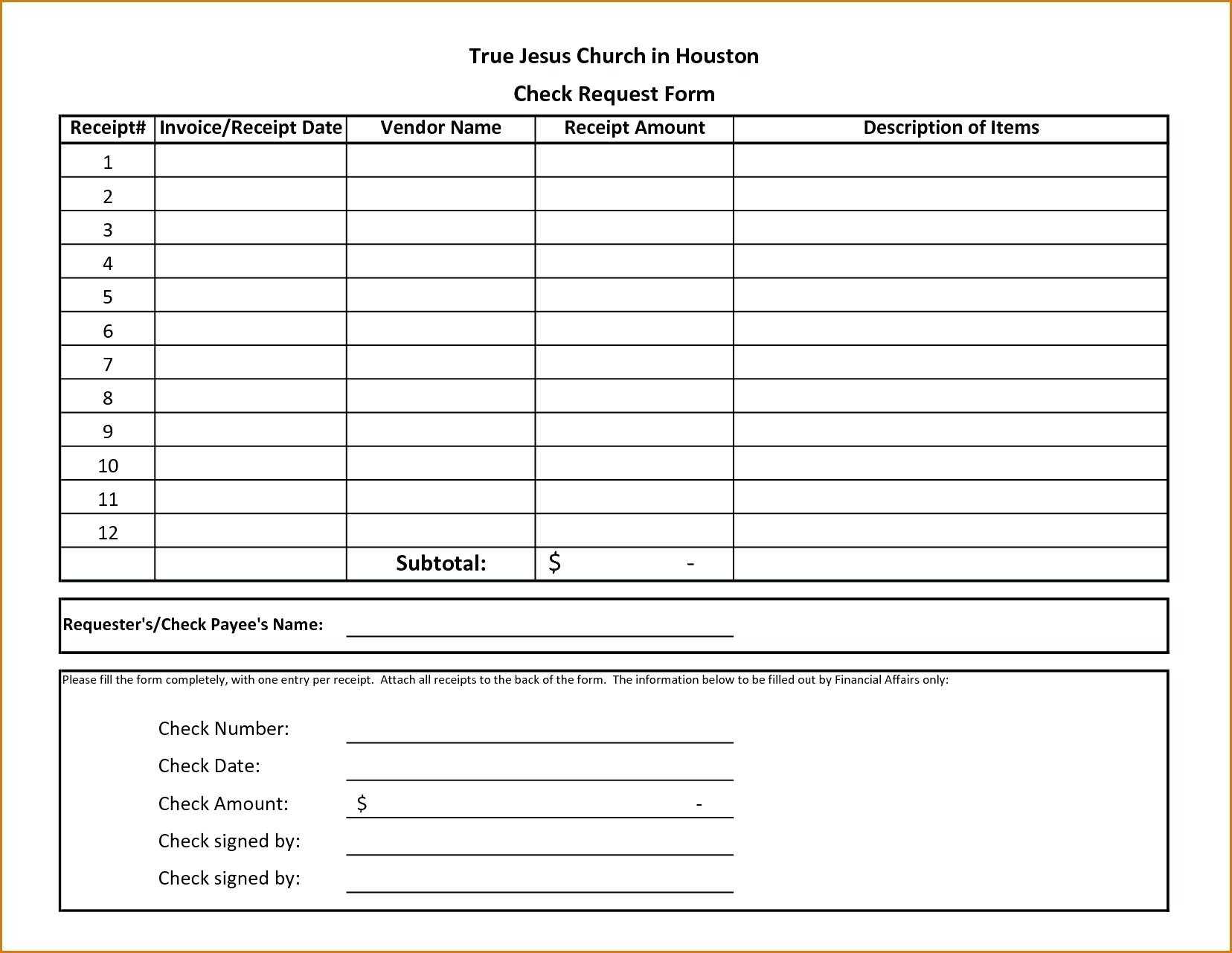 Free Templates Project Request Form Template Word For Check Request ...