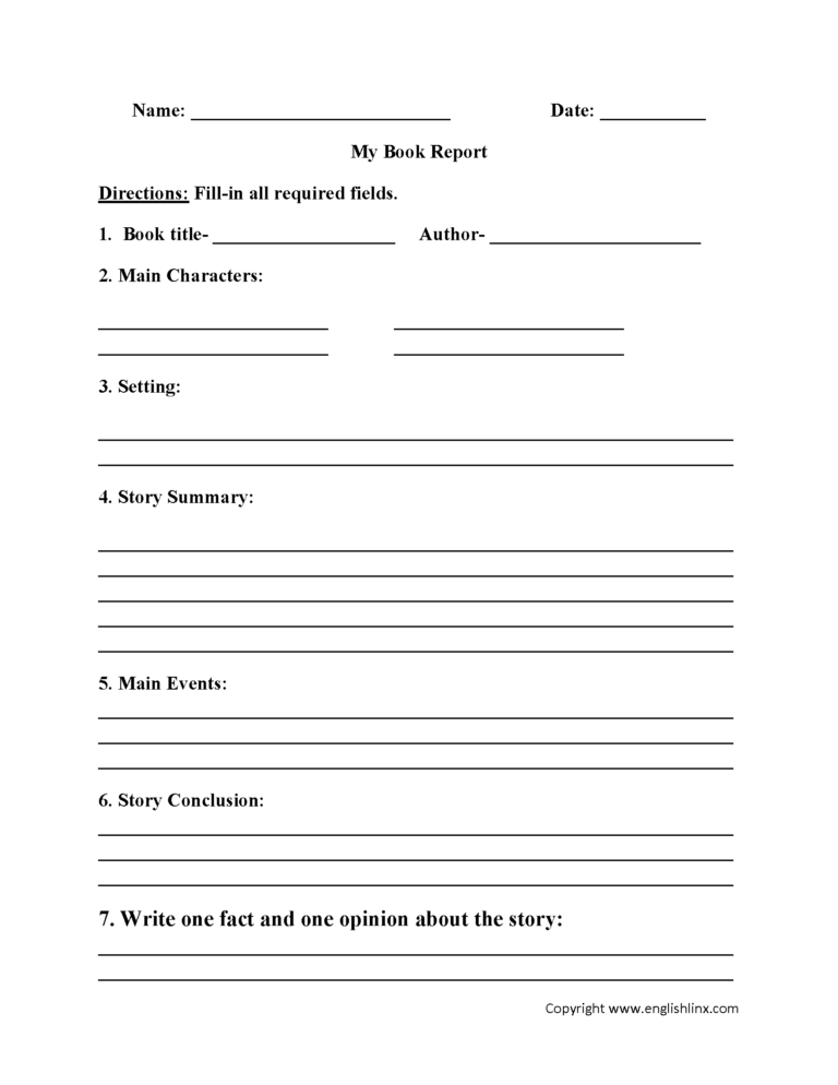 my-book-report-worksheet-book-report-templates-book-with-story