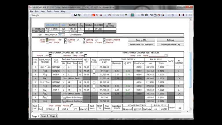 Products with regard to Megger Test Report Template