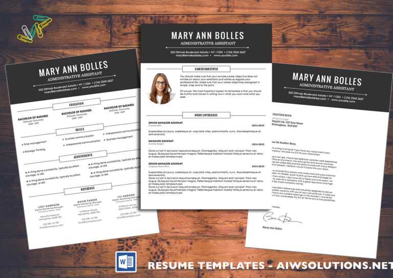 Resume Template Id02 for Resume Templates Microsoft Word ...