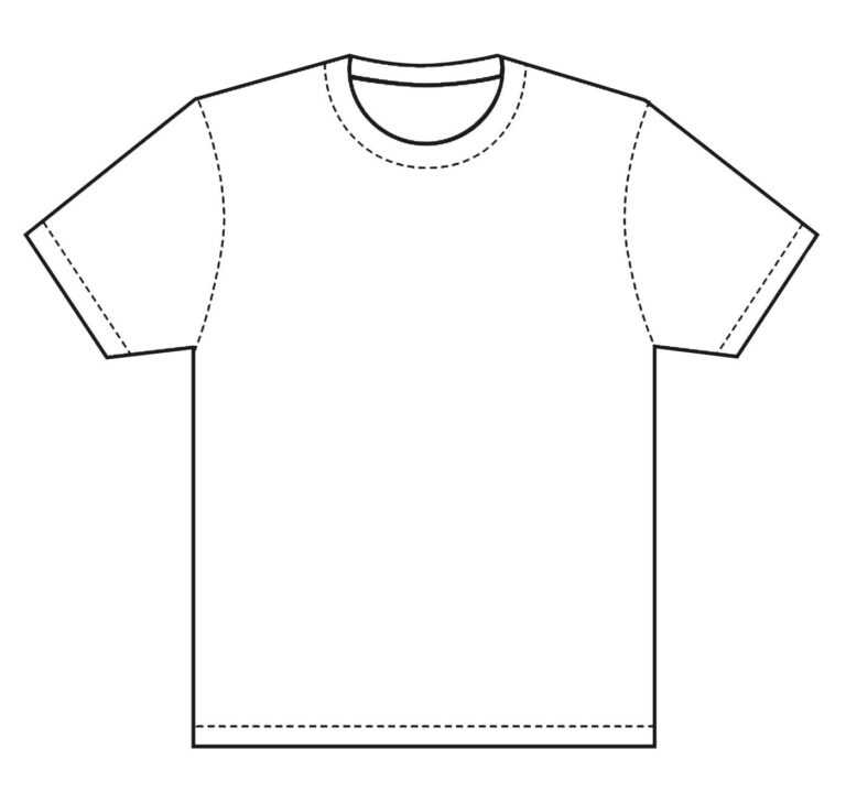 T Shirt Template | Design T Shirt Template, This Is Great With Blank T ...