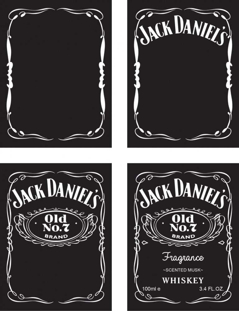 jack daniels logo template create your own