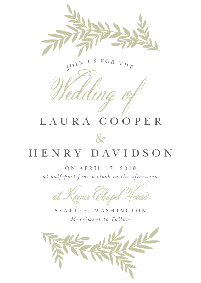 Wedding Invitation Wording Samples In Church Wedding Invitation Card ...